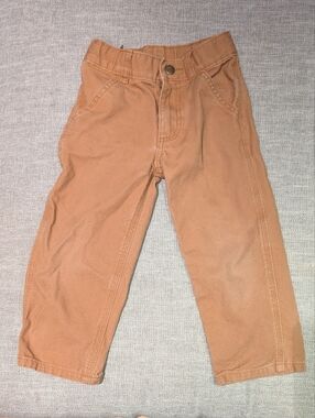 Carhartt Kids Tan Pants - Durable Everyday Wear
